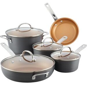 Home Collection 9-Piece Bakeware Set - Tan